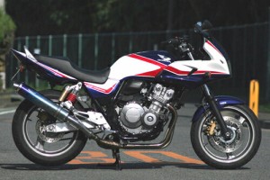 Realize (リアライズ) ホンダ CB400SF-REVO (NC42) バイクマフラー Aria アリア チタン カールタイプ (TypeC) マフラー