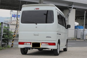 Bluefin (ブルーフィン) スズキ エブリィ ワゴン (ABA-DA17W) 車マフラー 2本出し SUS ステンレス ブルーカラー マフラー EVERY WAGON エ