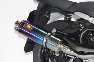 Realize アクシスZ バイクマフラー 2BJ-SED7J 22Racing Ti チタン マフラー チタンブルーカラー バイク用品 バイク用 バイクパーツ フル