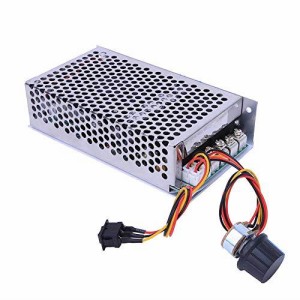 Akozon モータースピードコントローラー 10〜50V 100A 5000W DCモーター速度コントローラー PWM制御スイッチガバナー