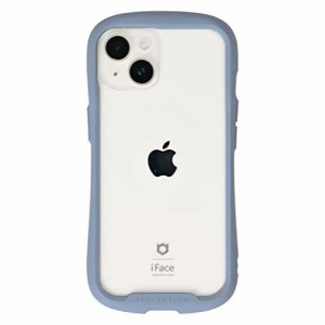iFace Reflection iPhone 14 ケース クリア 強化ガラス (ペールブルー)【アイフェイス アイフォン14 用 iphone14 用 カバー 韓国 耐衝撃 