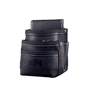 KNICKS(ニックス) KGB-301DD 腰袋3段最高級硬式グローブ革ブラック