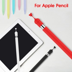 apple pencil カバー 第1世代 シリコン キャップ ケース くまぴょんぴょん 軽量 スリム アップルペンシル 滑り止め 静音 着脱簡単 摩耗防