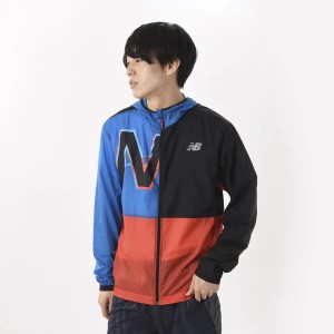 ニューバランス newbalance ランニングウエア Impact パッカブルプリントジャケット MJ01238 BWBカラー