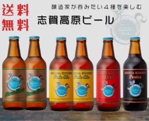 蔵元直送 志賀高原ビール クラフトビール 飲み比べセット 地ビール 4種6本 セット 長野県 玉村本店 ギフトにも