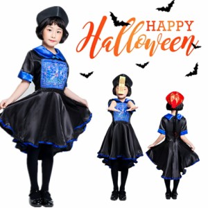 ハロウィン コスプレ衣装 コスチューム女の子 クリスマス 魔女 悪魔 キッズ ハロウィーン仮装 キョンシー チャイナ服 仮装 ガールズキョ