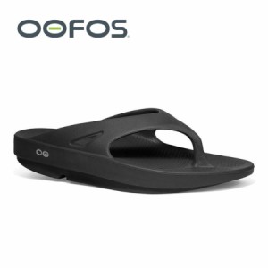 OOFOS ウーフォス サンダル メンズ レディース リカバリーシューズ ビーチサンダル OORIGINAL BLACK