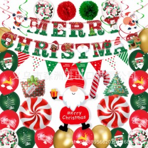 クリスマス イベント アイテム 飾りつけ サンタ パーティ バルーン 装飾 風船 送料無料
