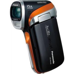 Panasonic HX-WA10 ビデオカメラ パナソニック オレンジ