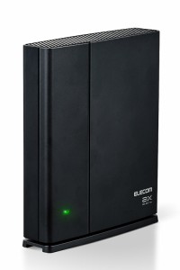 エレコム Wi-Fi 6(11ax) 1201+574Mbps ルーター プラスチック(ブラック)┃WMC-X1800GST2-B