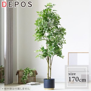 人工観葉植物 フェイクグリーン 大型観葉植物 造花 屋内 室内  大型 ベンジャミン 170cm Benjamin【大型宅配便】 hnw1