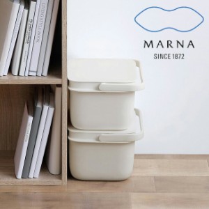 蓋付きバケツ マーナ MARNA  5L【あす着】 バケツ そうじ 蓋付きバケツ 漬け置き洗い 桶 角型 収納 洗濯物 シンプル 収納ボックス おしゃ