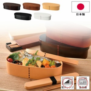 弁当箱 スリム曲げわっぱ HAKOYA たつみや 一段 弁当 大 600ml あす着対応 日本製 大容量 木目 ランチボックス 3色展開 / お弁当箱 お弁