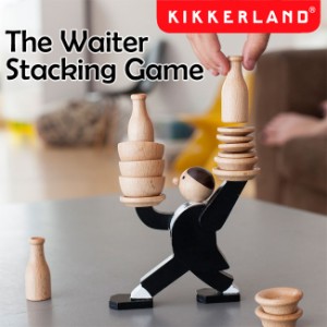  Kikkerland キッカーランド Don’t Tip The Waiter Stacking Game ドントティップザウェイタースタッキングゲーム 2989 バランスゲーム 