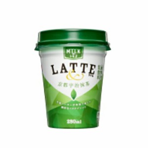 トモエ乳業　LATTE＆京都宇治抹茶　280ml×6個 【冷蔵】