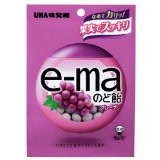 味覚糖　ｅ‐ｍａのど飴グレープ　５０ｇ×6個