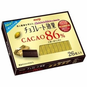 明治　チョコレート効果カカオ８６％２６枚入り　１３０ｇ×6個