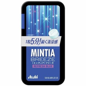 アサヒグループ食品　ミンティアブリーズ　リフレッシュブルー　３０粒入×96個　【送料無料】爽やかな甘さと強めの清涼感が特長の大粒ミ