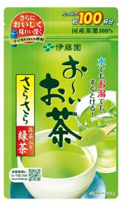 （株）伊藤園　伊藤園　　お〜いお茶　抹茶入りさらさら緑茶　８０ｇ×6個　【送料無料】