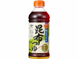 【全商品ポイント10倍 6/13(木)0:00〜23:59】ヤマサ醤油 昆布つゆ５００ｍｌ　１２本（１ケース） 【送料無料】