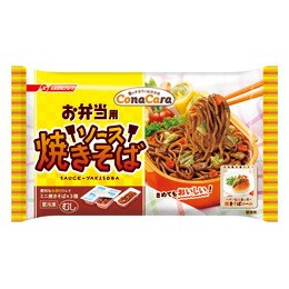 日清フーズ　お弁当用ソース焼きそば３個入りX12袋【送料無料】【冷凍食品】