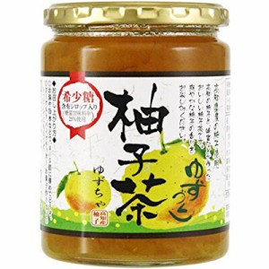 旭フレッシュ　ゆず茶 ゆずづくし 430g×12個　瓶【送料無料】旭食品　希少糖含有シロップ入り(糖質甘味料中25%使用)。高知県産の柚子使