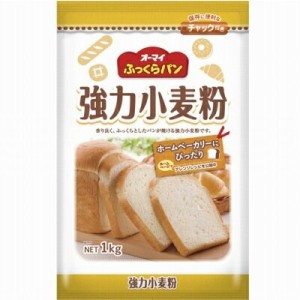 【全商品ポイント10倍 6/3(月)0:00〜23:59】日本製粉　日本製粉　ふっくらパン　強力小麦粉　１ｋｇ×12個　【送料無料】