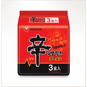 農心　韓国　辛ラーメン　３食パック ×12個