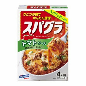 はごろもフーズ　スパグラ　トマトソース　320ｇ（4人前）×10個　/ グラタンセット品 / 一つの鍋でかんたん調理 / スパゲッティ付き