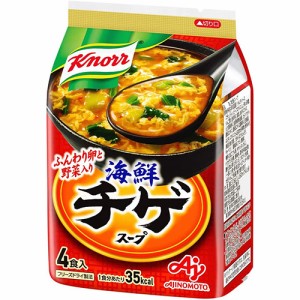 味の素　クノール　海鮮チゲスープ　4食入袋×10個