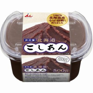 井村屋　北海道こしあん　500ｇ×６個×2セット【送料無料】