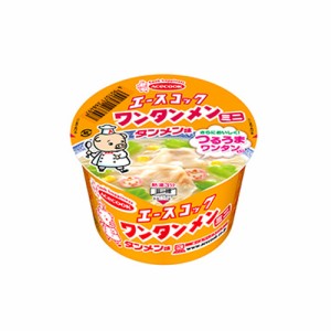 【全商品ポイント10倍 6/13(木)0:00〜23:59】エースコック　ミニワンタンメン　タンメン味（39g）×12個×2セット