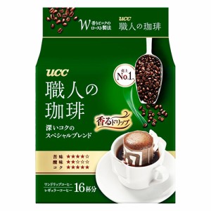 UCC　職人の珈琲 ワンドリップコーヒー 深いコクのスペシャルブレンド 16杯分×12個