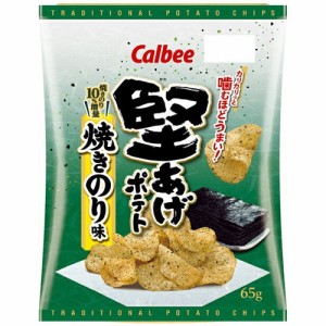 カルビー　堅あげポテト　焼きのり味（65g）×12個