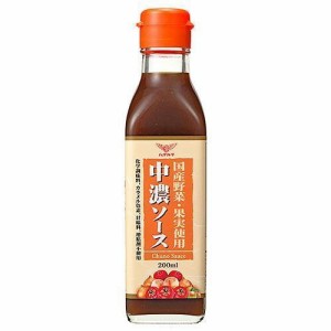 ハグルマ　国産野菜・果実使用 中濃ソース（200ml）×12個