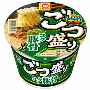 【全商品ポイント10倍 6/13(木)0:00〜23:59】東洋水産　ごつ盛り　コク豚骨ラーメン（115g）×12個