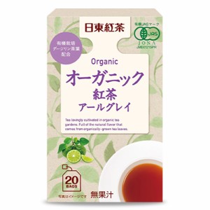 日東紅茶　オーガニック紅茶 アールグレイ　40g（20袋）×6個