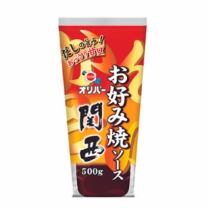 オリバーソース　お好み焼ソース関西 （500g）×12個×２セット