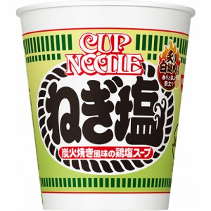 日清　カップヌードル　ねぎ塩 　炭火焼風味の鶏塩スープ（76ｇ）×20個　炙り白謎肉入り　即席麺