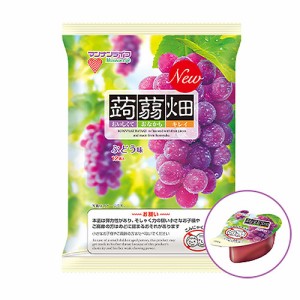 マンナンライフ 蒟蒻畑 ぶどう味 25g×12個入 × 12袋 (1ケース)