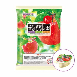 【全商品ポイント10倍 6/13(木)0:00〜23:59】マンナンライフ 蒟蒻畑 りんご味 25g×12個入 × 24袋 (2ケース)