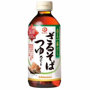 キッコーマン 　香る一番だし 　ざるそばつゆ　500ml×12個×2セット