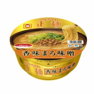 東洋水産　マルちゃん正麺 カップ 香味まろ味噌　129g（めん75g）×12個×2セット