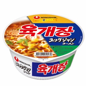 【全商品ポイント10倍 6/13(木)0:00〜23:59】農心　ユッケジャンラーメン カップ　86g（めん76g）×12個