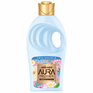 トイレタリージャパン サフロン AURA オーラ ホリデイファンタジー 本体 1000ml×8個　柔軟仕上げ剤/柔軟剤