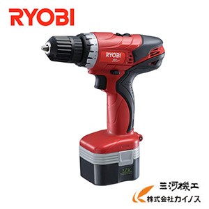 【当店在庫限り】リョービ (現・ 京セラ) 充電式ドライバドリル 12V ＜BD-122＞（バッテリ×2個・充電器・キャリングケース 付）KYOCERA 