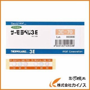 ニチユ サーモラベル3点表示屋外対応型 不可逆性 60度（1箱20枚入） 3.00E-60