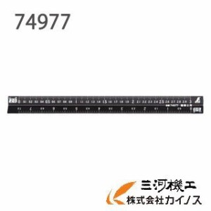 【メール便限定】シンワ アルミ三角スケール B-15 15cm 建築士用 ブラック ＜74977＞【shinwa サンスケ 建築士 製図 通販 人気 安い】