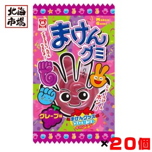 杉本屋製菓 まけんグミ グレープ味 15g入×20個セット 駄菓子 お菓子 おやつ まとめ買い 卒業 入学 母の日 プレゼント