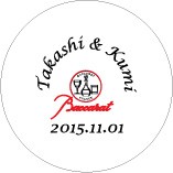 代引き不可 名前、イニシャル、日付、メッセージから1ヶ所に2項目